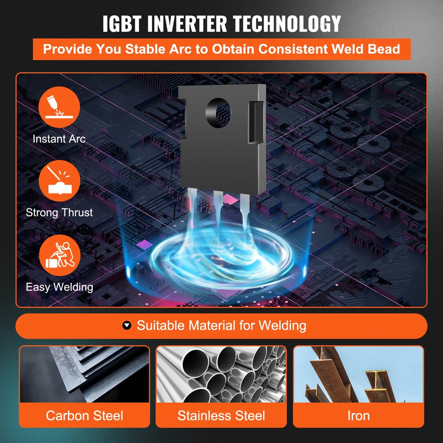 Machine ½Ç Souder 3 en 1 MIG 250 Amp, Soudeur de P¹Èriph¹Èrique MIG TIG 220V, Soudeur de Coque de Levage IGBT DC Inverter