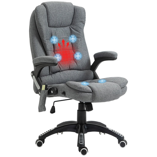 Chaise inclinable valide avec 6 points valides, 68x72x110-120cm, gray