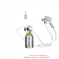 Pot de Pression pour Peinture en A¨¦rosol, Pr¨¦cieux et observateur, Buse de 1.8mm, Pistolet, Tuyaux de 3m, 2L/0.5gal