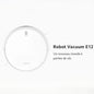 Robot Vacuum E12,Puissance d'aspiration de 4000 Pa,Planification intelligente des parcours aspirateur robot