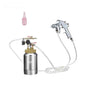 Pot de Pression pour Peinture en A¨¦rosol, Pr¨¦cieux et observateur, Buse de 1.8mm, Pistolet, Tuyaux de 3m, 2L/0.5gal