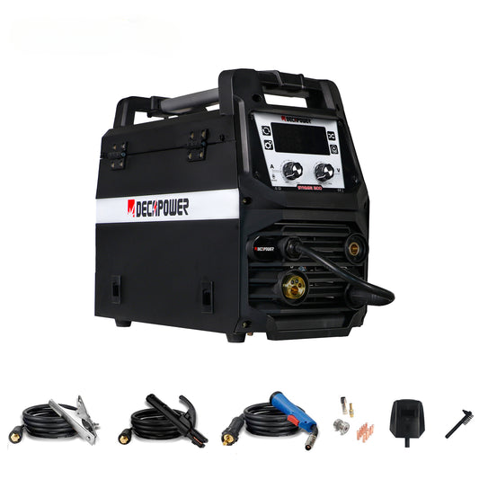 Poste ¨¤ souder semi-automatique , MMA, TIG, MIG, MAG, Flux sans gaz, 4 en 1, 200A