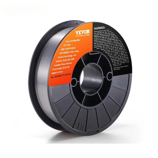 Fil de Soudage MIG E71T-GS ½Ç Noyau de Flux Acier Doux Sans Gaz 0,9mm 4,5kg