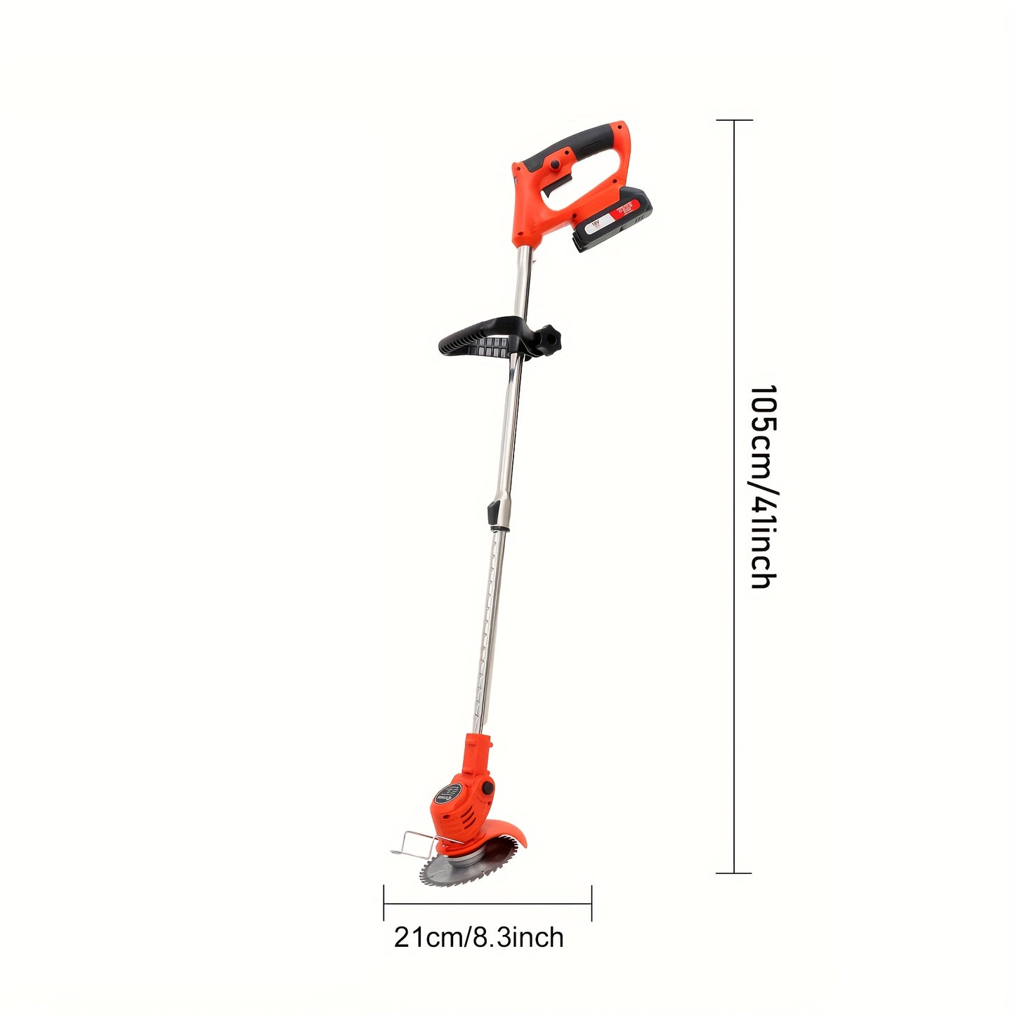 Tondeuse ¨¤ gazon ¨¦lectrique sans fil, tondeuse ¨¤ gazon sans fil sans balais avec 2 batteries et 4 types de lames, r¨¦glable en hauteur et en angle, tondeuse ¨¤ gazon pour tondre les pelouses et les arbustes ¨¤ l'ext¨¦rieur