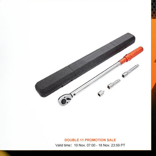 Clé Dynamométrique Clé de Torsion 1/2" 34-340 N.m Réglable Auto Entrtien