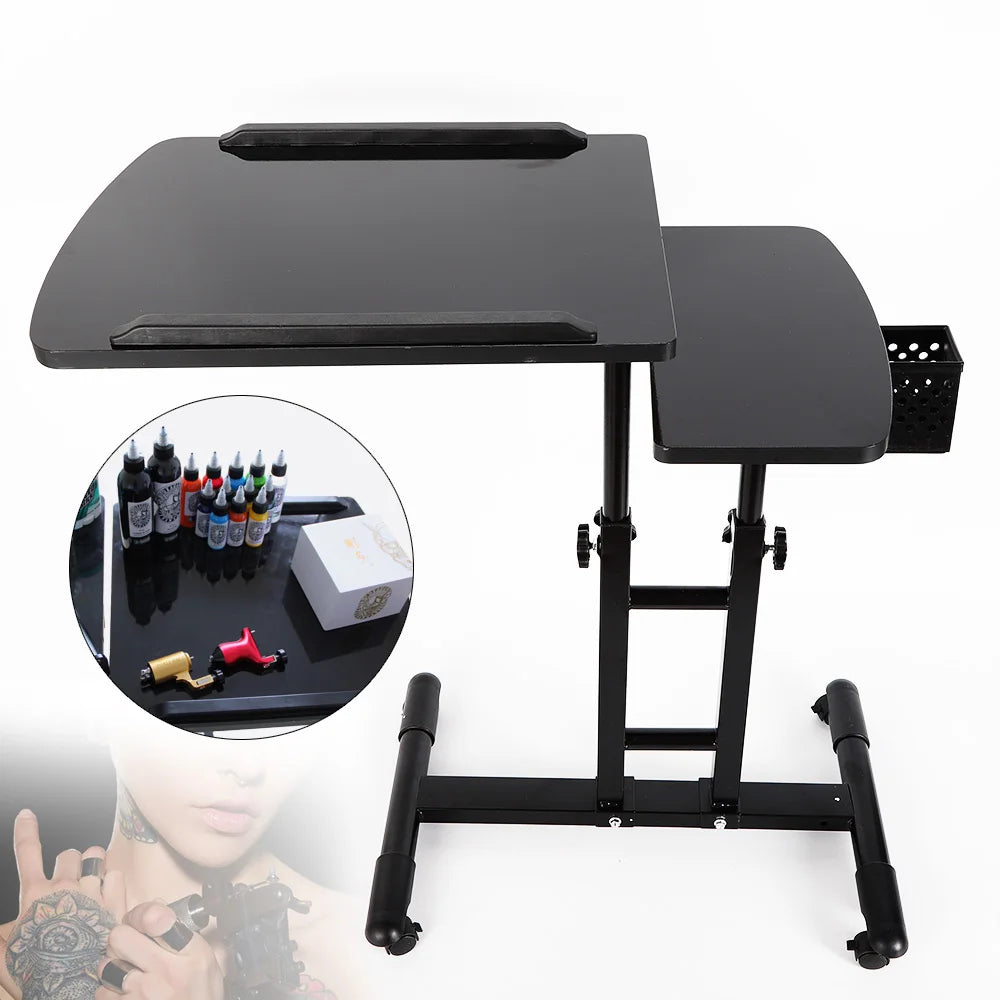 ¹Ètabli de tatouage r¹Èglable, poste de travail roulant, fournitures d'¹Èquipement de dessin, table de bureau